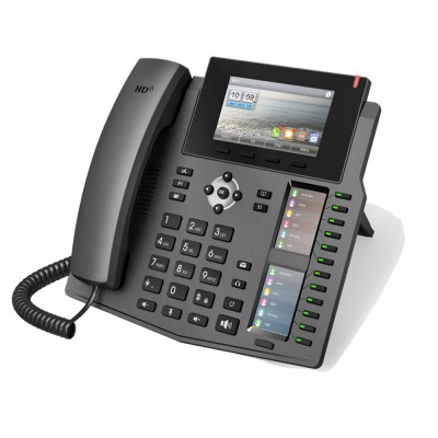 New Enterprise Color-LCD VoIP Phone with Intelligent DSS Key-mapping LCD Display SIP Phone