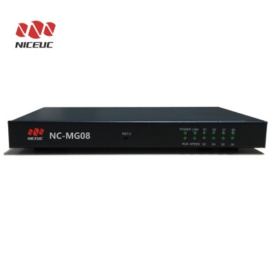 NC-MG08 IP PBX  With  4 Ports FXO and 30 IP users