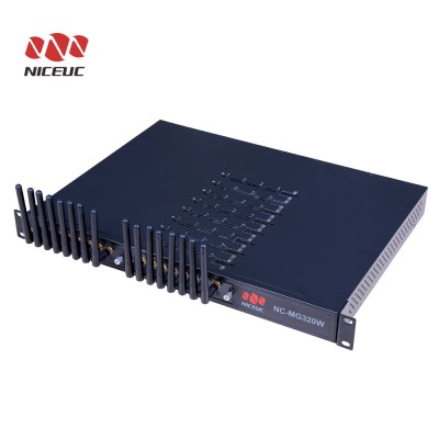 NICEUC 8 SIM Cards GSM Gateway PBX with 8 Channels