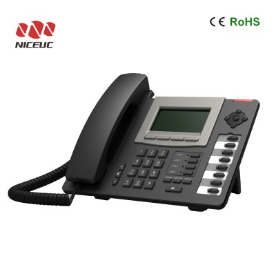 Very Cheap Price VoIP IP Phone, 4 SIP Lines, For Office Support WAN FXS Gateway