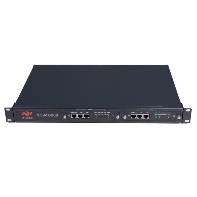 PRI SIP Gateway NC-MG900-102 Media Gateway with 2 ports E1 ISDN PRI/SS7 to SIP VoIP Gateway